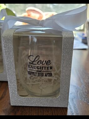 4 Piece Stemless Glass Wine Set